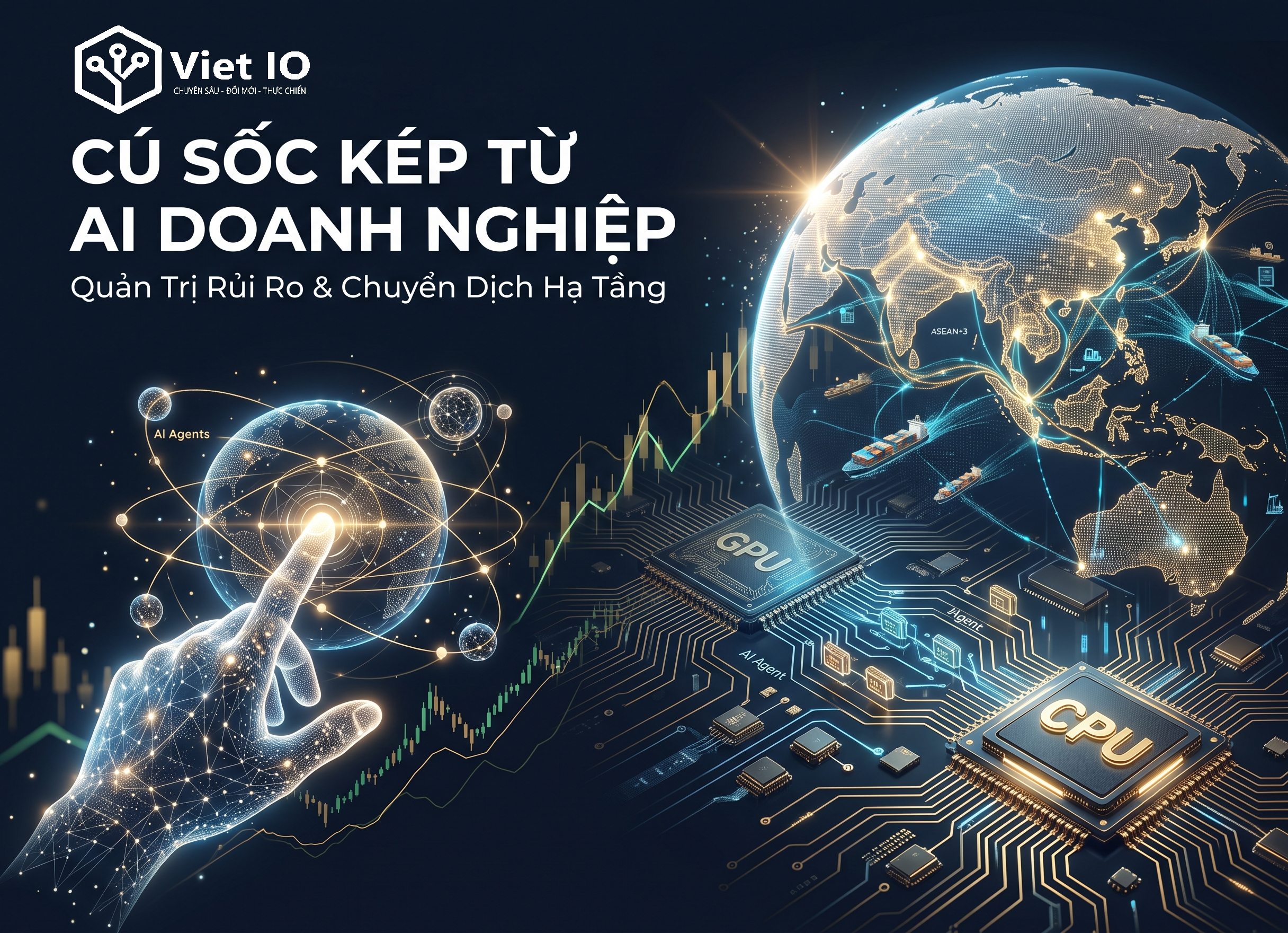 Cú sốc kép từ AI doanh nghiệp - Rủi ro chuỗi cung ứng và chuyển dịch hạ tầng
